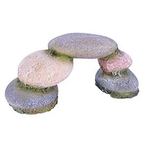 Penn-Plax Deco-Replicas Rock-Scape Aquarium Resin Decoration – Safe for Freshwater and Saltwater Fish Tanks – Small