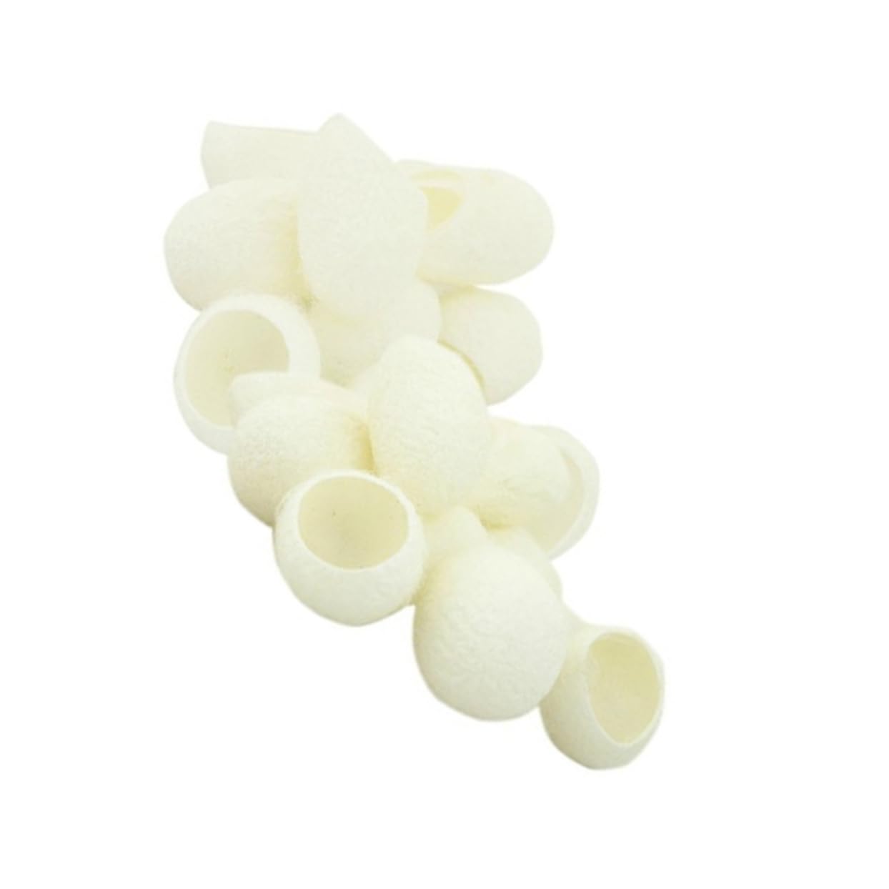 DOITOOL 600 Piezas De De Seda Para Frotar Los Dedos Limpieza De Seda Belleza Bolas Faciales Accesorios Faciales Exfoliante De De Seda Natural Plato De Monómero De