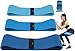 Elastici Fitness, (3 Pezzi) Bande di Resistenza Fitness con Diversi Livelli di Resistenza,Yoga, Squats,Allenamento di Forza, Motore Elastico Bodybuilding