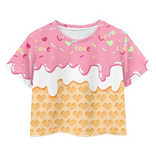 Ystardream Kids Teen Girl Shirts Soft Summer Clothes for Girls
