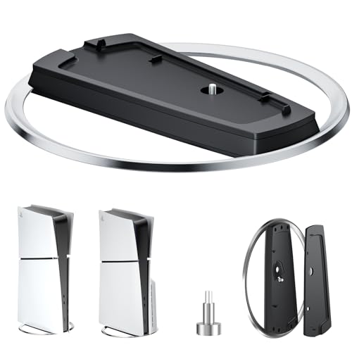 DUXICEPIN Vertical Stand for P5 PRO/ P5/P5 Slim Console Disc and Digital with Screw, Non-Slip Base...