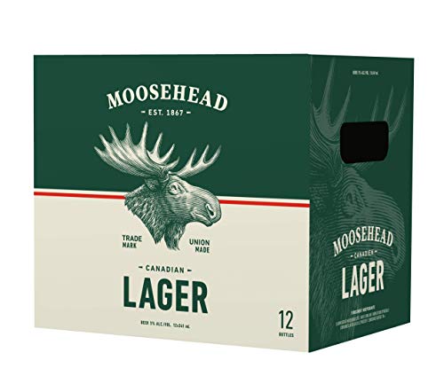 Moosehead Lager Beer, 12 x 350ml