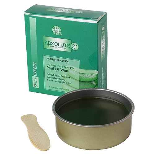 36% OFF on ABSOLUTE 21 PROFESSIONAL ALOE VERA FACIAL PEEL OFF KATORI WAX 80 GM FOR FACE (Pack of 1)