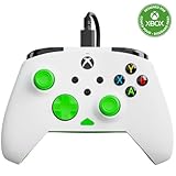 Turtle Beach Rematch Core Weiß/Grün Wired Gaming Controller – Lizenziert für Xbox Series X und S, Xbox One und Windows PCs