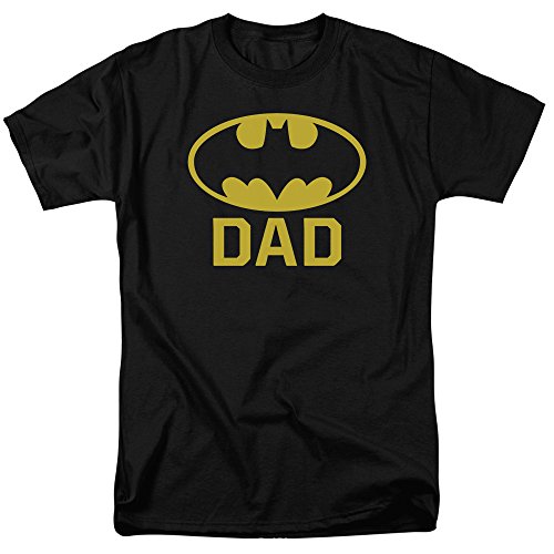T-shirt Batman original mode homme manches courtes collection DC Comics noir