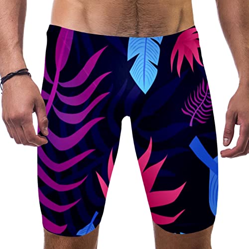 Traje de baño para hombre tipo jammer resistente en color morado y talla XXL