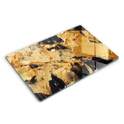 Protection plaque induction design chic texture de peinture élégante - 2