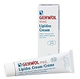 Gehwol Med Lipidro-Creme, für Die Optimale Pflege Trockener und Empfindlicher Haut, 125 ml