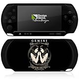 DeinDesign Skin kompatibel mit Sony PSP Street E1004 Folie Sticker Gemini Sternzeichen Zwillinge