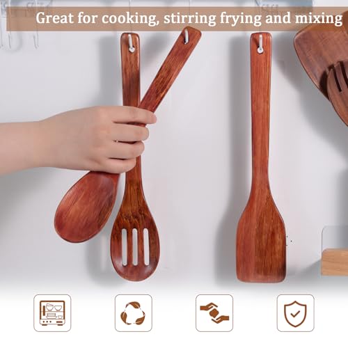 Hansgo 3Pcs Wooden Cooking Spatulas thumb #4