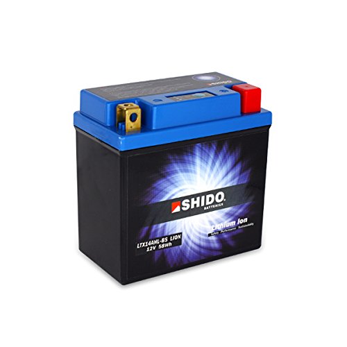 SHIDO LTX14AHL-BS LION -S- Batterie Lithium, Ion Blau (Preis inkl. EUR 7,50 Pfand)