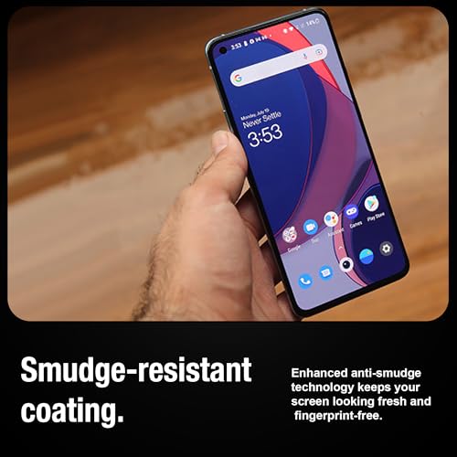 Image of Supershieldz NeoGuard HD+ Tempered Glass Screen Protector Guard for OnePlus 9R 5G, 9H Hardness, Edge-to-Edge, Military Grade Protection, Easy Installation Kit