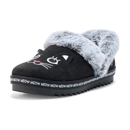 Skechers Women's Bobs Cozy Kiss-Meow Pjs Slipper