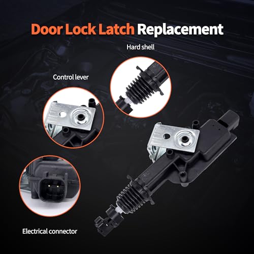 Image of HiSport 4C2Z16218A42CA Door Latch Lock Actuator - Compatible with Ford E-350 Super Duty E-450 Super Duty E-250 Freestar E-150 Club Wagon E-350 Club Wagon E-550 Super Duty Mercury Monterey 2003-2019