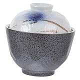 Bol à soupe avec anse : avec son couvercle, ce bol à ragoût permet à vos plats de rester savoureux plus longtemps, délicieux, bols