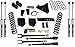 Skyjacker F116024K-M Suspension Lift Kit w/Shock M95 Performance Shocks 6 in. Lift Suspension Lift Kit w/Shock