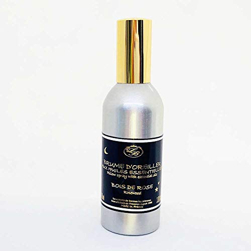 Kissenspray aus der Provence 'Rosenholz' mit natürlichem Essenzöl / ätherischem Öl, 100 ml Spray Cover