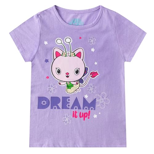 DREAMWORKS GABBY'S DOLLHOUSE Girls 4 Pack Short Sleeve T-Shirt for Big Kids2
