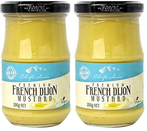 Chef's Choice French Dijon Mustard, 200 g (Pack of 2)