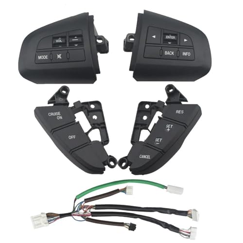 Volant voiture bouton multifonction Mazda CX5 CX7 commande vitesse - 2