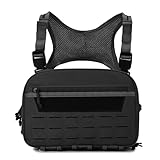 Flintronic Zaino Tattico da Petto, Zaino Tattico da Combattimento, Borsa da Ricognizione