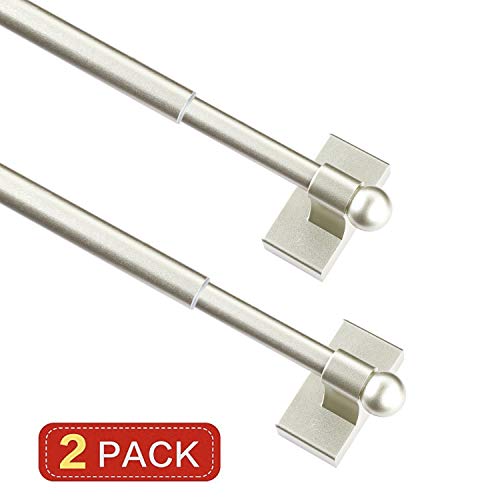 WL.Rocaille Adjustable Magnetic Rods for Mental Appliance, Doors, Windows, 9 to 16 Inch/2