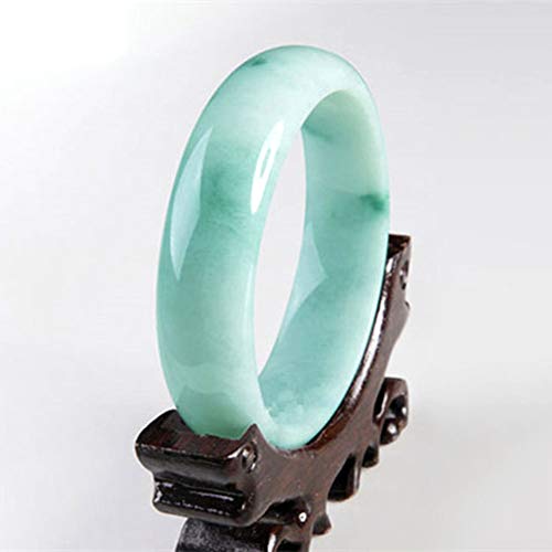 JK Natural Jade Emerald Beauty Brazalete Pulsera Mujer para Madre Regalo joyería,58-60mm