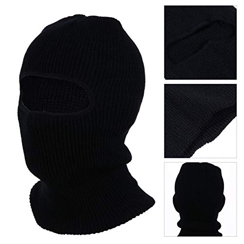 Amosfun Capa de Esqui Balaclava à Prova de Vento Boné à Prova de Vento Capa de Rosto de Lã Térmica A