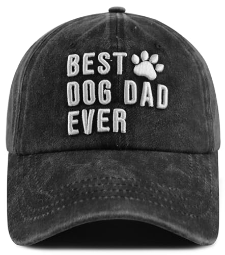 Best Dog Dad Ever Baseball Cap