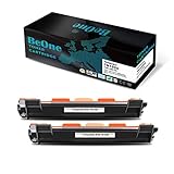 BeOne 2X TN1050 Cartuccia Toner Compatibile Per Brother HL-1110 HL-1112 DCP-1510 DCP-1512 MFC-1510 DCP-1610W MFC-1810 MFC-1910 Stampanti (2 Nero)