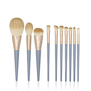 10 Shadow Tools Eye Selling Brush Powder Set Makeup Beauty Tools Quartz Roller