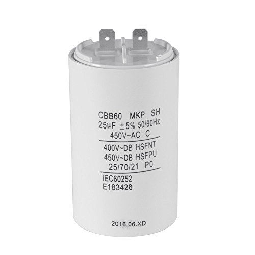 XCSOURCE Rondella AC 450V 25uF CBB60 Motor Run