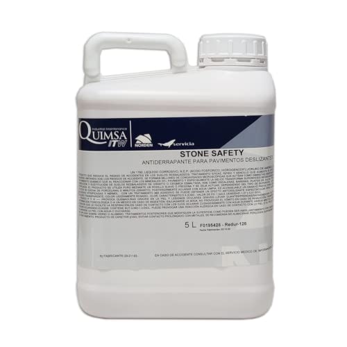Quimsa ITW - LIQUIDO ANTIDESLIZANTE PARA PAVIMENTOS STONE SAFETY 5 LT
