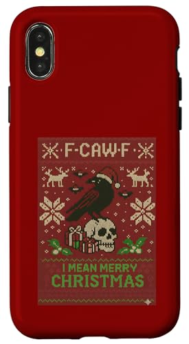 F Caw F Ugly Christmas Z[^[  F Caw F SX NX}X X}zP[X iPhone X/XS p