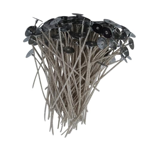 Artibetter 200 piezas de mechas de algodón para velas