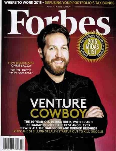Forbes Magazine September Year 2015
