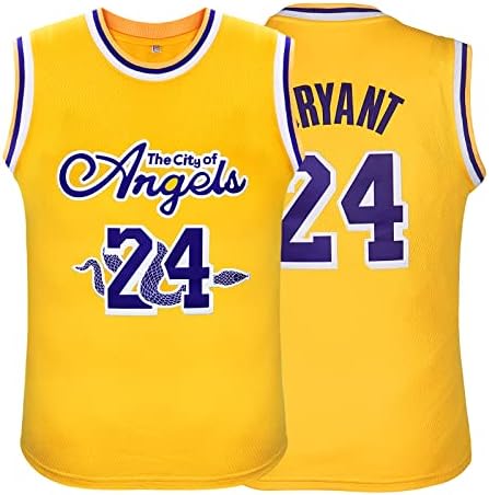 jiesiw Kids Basketball Jersey for Boys Youth ：Breathable for Kids Basketball Jersey Embroidery Shirts XS-XL/Yello. Yellow