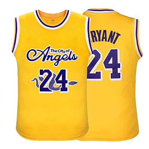 Jiesiw Kids Basketball Jersey For Boys Youth ：Breathable For Kids Basketball Jersey Embroidery Shirts Xs-Xl/Yello. Yellow #TOP20