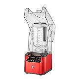 Standmixer Leise 2200W, Gewerblicher Profi Mixer mit Schallschutz, 2.2L