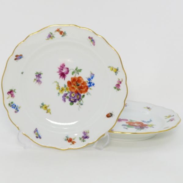 Amazon.co.jp: マイセン プレート□ベーシックフラワー ブーケ 五つ花