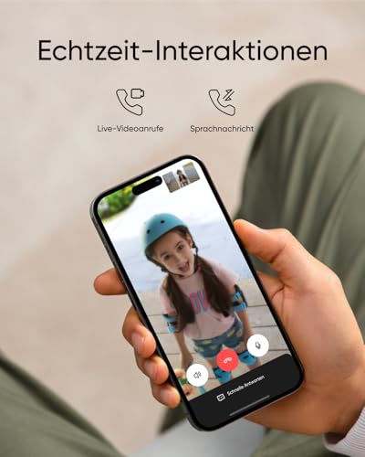 eufy Security C30 Videodeurbel Draadloze 2K FHD deurbelcamera met live video, mensdetectie, batterijvoeding, 16:9 beeld, eenvoudige installatie. Compatibel met HomeBase S380(Refurbished) - Afbeelding 4