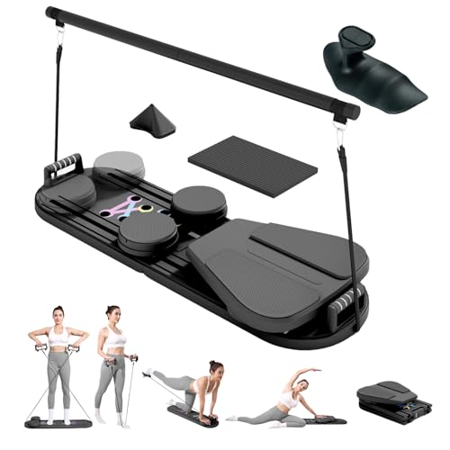 Pilates Board Reformer Premium 15-in-1 Upgraded Foldable