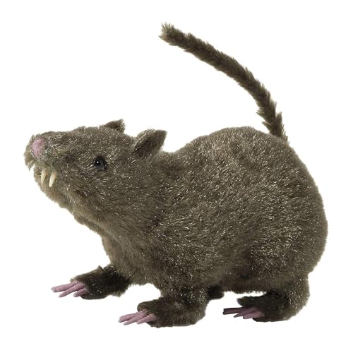 W WIDMANN MILANO Party Fashion 7795U - Deko Ratte, circa 21 cm, Dekoration, Halloween, Mottoparty