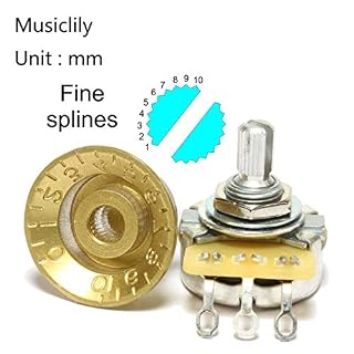 Musiclily Pro Inch Size Boutons de Potentiomètres Stratocaster Abalone Top Knobs pour Guitare USA Strat ST Style, Aged… - Les Beatles, Paul McCartney, John Lennon, RIngo Starr, George Harrison Musiclily Pro Inch Size Boutons de Potentiomètres Stratocaster Abalone Top Knobs pour Guitare USA Strat ST Style, Aged… – Image 3