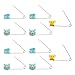 Toddmomy 40 pcs Animal Safety Pin Brooches Secure Clasp for Baby Clothes Diapers and Accessories Colorful Designs for Fastening
