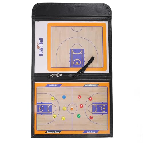 Tableau de basket-ball coloré pliable avec structure trifold en PU