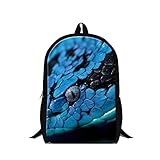 GIVE ME BAG Generic Traveling Backpack for Adults Children Snake Bookbags Day Pack