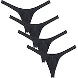 OROCOJUCO Men Cheeky Underwear Guy Pouch Bikini Panties Sexy Branzilian Back Thong