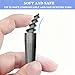 Ear Wax Removal Tool, Q-Grips Ear Wax Removal Reusable and Washable Replacement Soft Silicone Tips for Cleaner Earwax, Ear Wax Removal Kit Contains 7 Types of Ear Cleaner Tools (Matte Black)
