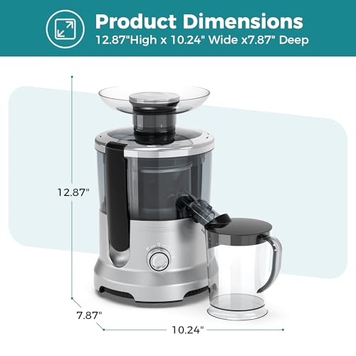 DUMOS Juicer Machines, Centrifugal Juice Extractor for Fruits & Vegetables by DUMOS - Image 2